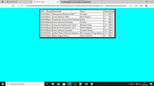 TABEL HTML | LAYOUT WEBSITE SEDERHANA | SWITCH CASE | UTS PEMWEB BIKIN PUSING ? смотреть онлайн