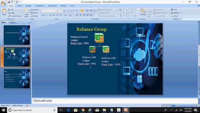 Oracle EBS - GL Consolidation Process смотреть онлайн