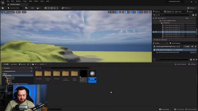 Unreal Engine 5 Live Class - Landscape Tool смотреть онлайн
