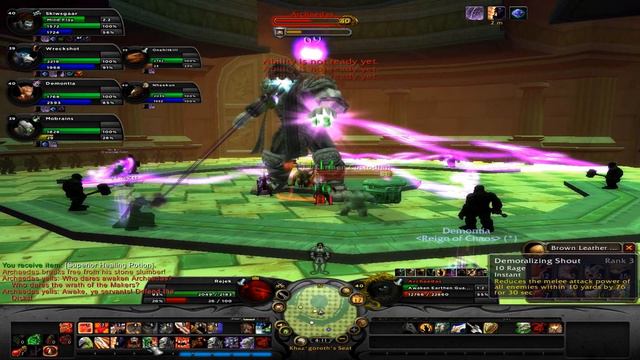 WoW Uldaman Archaedas HD 1080P смотреть онлайн