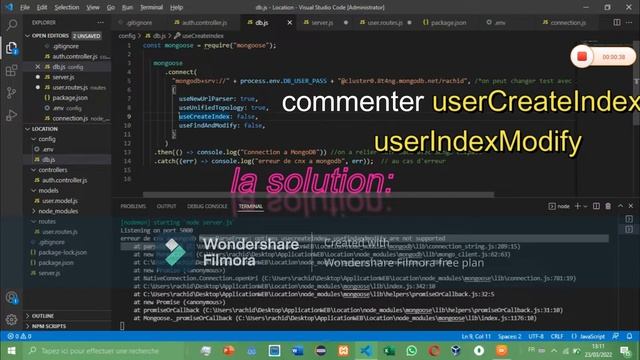MongoParseError: options usecreateindex, usefindandmodify are not supported at parseOptions смотреть онлайн
