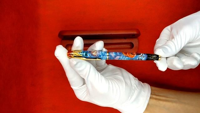 Подарочный набор: ручка Parker и футляр Палех Россия / Gift set: Parker pen and case Palekh Russia смотреть онлайн