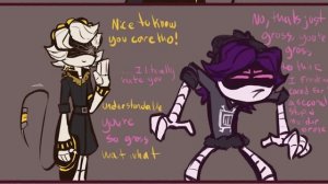 УЗИ СЛОМАЛА ГЛАЗА ЭНА? ОНИ ВМЕСТЕ #дроныубийцы #MurderDrones #ДроныУбийцы #murderdrones #узи #комик