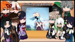 Genshin Impact characters react to the traveller||male MC||angst||don’t repost