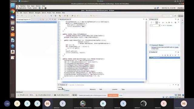 Word Count Map-Reduce | Hadoop | Big Data Analytics| Cloudera | Oracle Virtual Box | BDA | смотреть онлайн