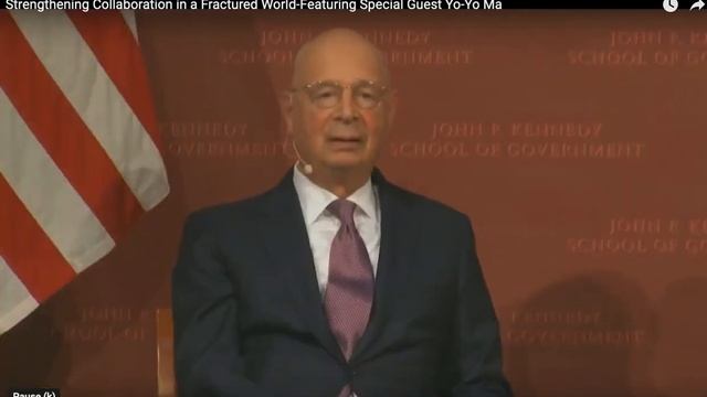 Klaus Schwab: "We Penetrate The Cabinets" смотреть онлайн