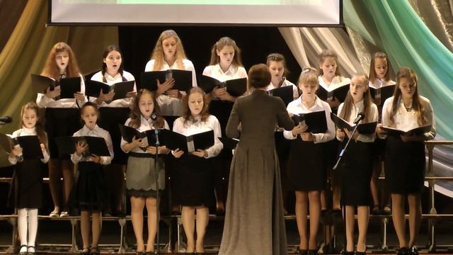 Детский хор Воскресной школы Преображенского собора г. Кимры - Тропарь Рождества Христова (Сепфора) смотреть онлайн