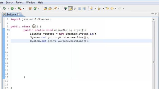 Java development tutorial 5 - Scanner смотреть онлайн