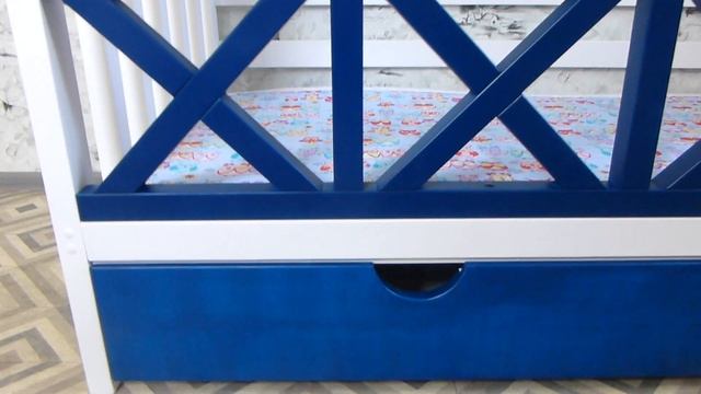 Детская двухъярусная кроватка с комодом смотреть онлайн