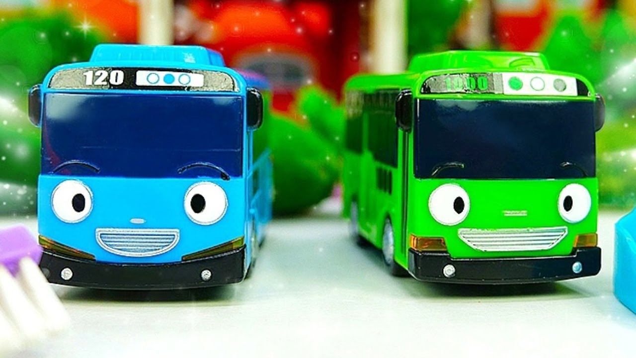 Tayo toys & Car videos for kids - Kids play cars and toys for boys смотреть онлайн