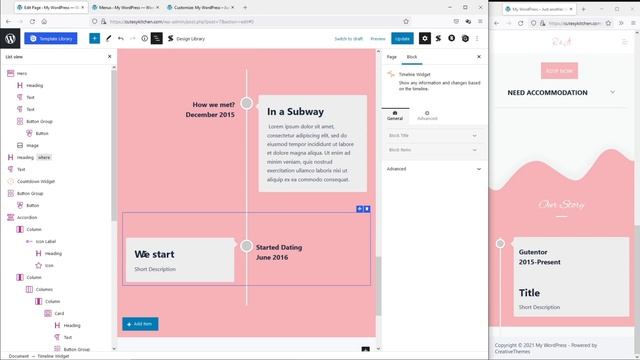 Make a Wedding Website with WordPress Gutenberg Blocks (Step by step) смотреть онлайн
