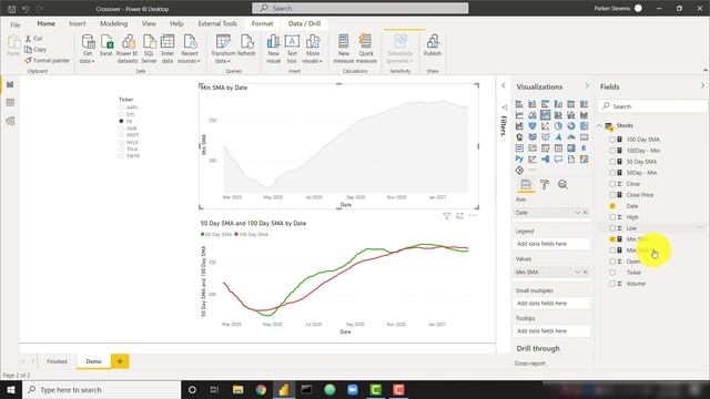 Crossover Analysis in Power BI смотреть онлайн