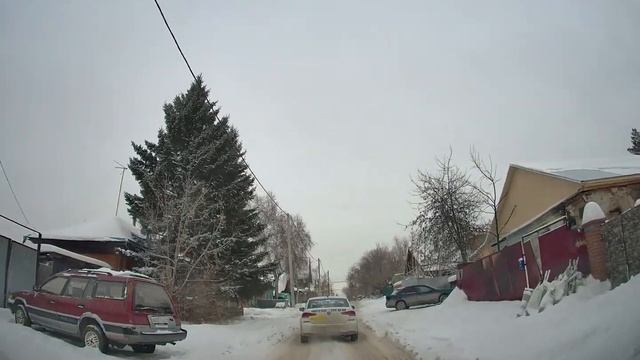Не чистят снег, улицы Нижегородская и Воскова смотреть онлайн