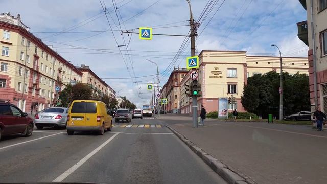 город #Ижевск улица Пушкинская Izhevsk city Pushkinskaya street [4K] смотреть онлайн