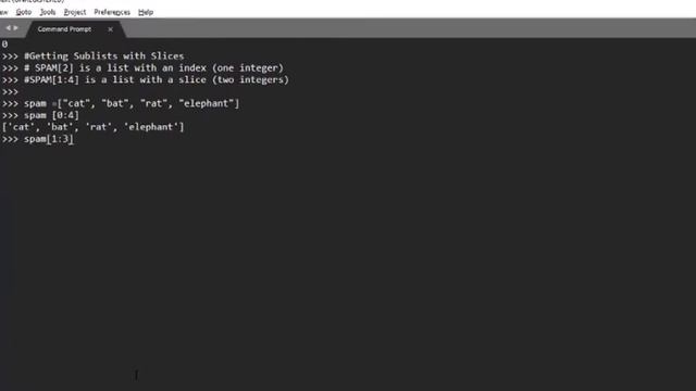 Lists | How to get Sublists with Slices | Python Quick Tutorial смотреть онлайн