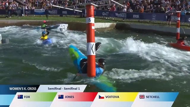 Women's Kayak Cross Highlights / 2023 ICF Canoe-Kayak Slalom World Cup Vaires Sur Marne Paris Franc смотреть онлайн