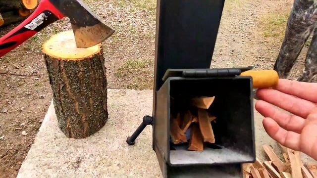 Моя РАКЕТНАЯ ПЕЧЬ. смотреть онлайн