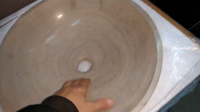 Morelli AQ401 круглая раковина с натурального камня на столешницу смотреть онлайн