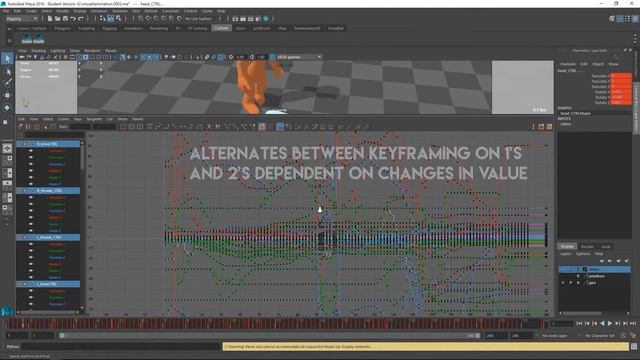 Stop Motion script for Maya (Python) смотреть онлайн