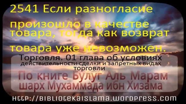 2541 Если разногласие произошло в качестве товара, тогда как возврат товара уже невозможен смотреть онлайн