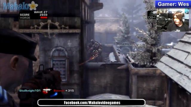 Gears of War 2 Horde Avalanche Skullknight101 Wave 26 смотреть онлайн