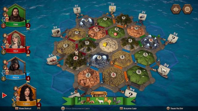 CATAN - Console Edition First Impression Gameplay on Xbox with Fire смотреть онлайн