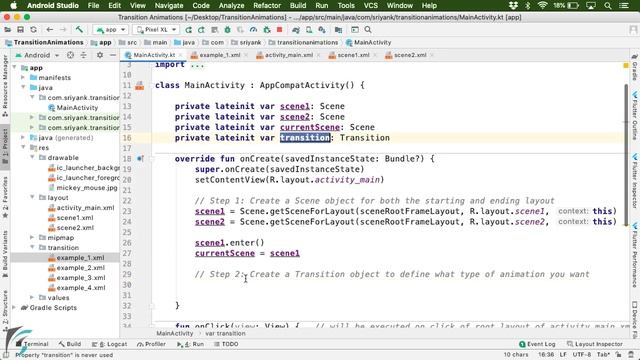Android Transition Animation: Explode, Slide, Fade, ChangeBounds, TransitionSet, and AutoTransition смотреть онлайн