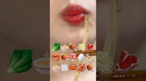 asmr 1HOUR EMOJI FOOD CHALLENGE DESSERT MUKBANG 1시간 이모지 챌린지 모음집 eating sounds