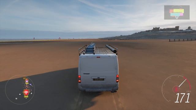 Ford Transit Super Sport VAN Beach Top Speed Test - Forza Horizon 4 | Thrustmaster T150 смотреть онлайн
