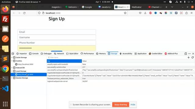 Logout to your ReactJS App with AWS Congito смотреть онлайн