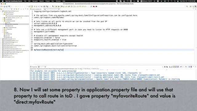 call routes dynamically by using camel component toD in xml dsl смотреть онлайн
