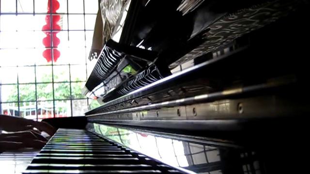 Danganronpa Never say Never ダンガンロンパ OP piano playing смотреть онлайн