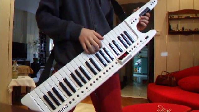 false news travel fast keytar solo sonata arctica roland ax-7 keyboard смотреть онлайн