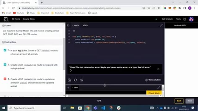 Level Up Your Express JS Part 6 Finishing Put Route, and Creating Post and Delete Routes смотреть онлайн