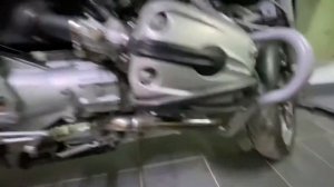 Установка защитных дуг на BMW R1150