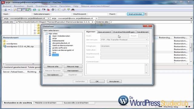 Gratis Wordpress cursus / Wordpress uploaden met Filezilla смотреть онлайн