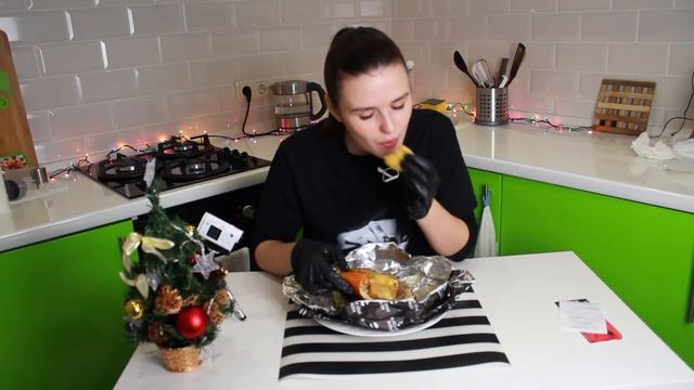 НОВОГОДНИЙ БУРГЕР от Black Star Burger / Новинка! 2018