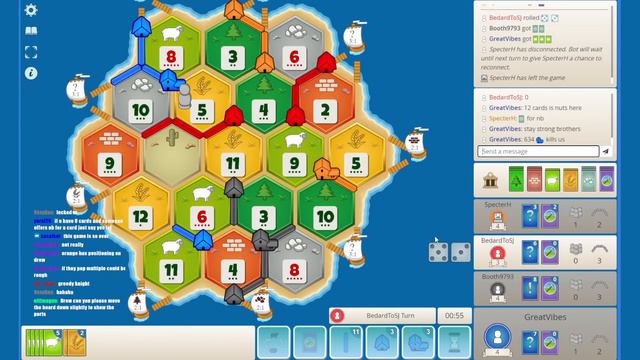 Catan Pro Goes ALL-IN On Sheep Port With A Stream Sniper(?) смотреть онлайн