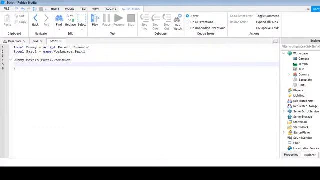 How to make a moving npc in roblox studio! смотреть онлайн