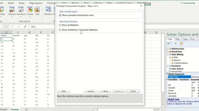 Principal Component Analysis with Excel Solver смотреть онлайн