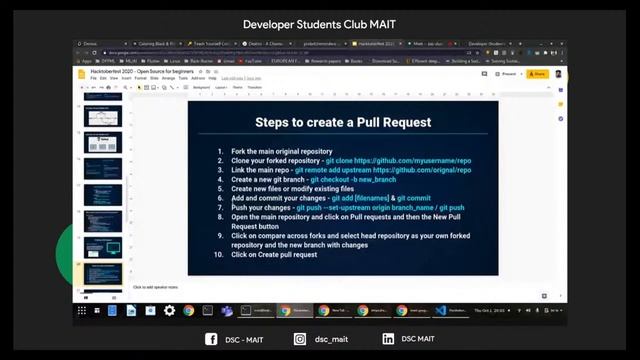 Session 4 - Open Source for Beginners | Hacktober Fest 2020 | DSC MAIT смотреть онлайн
