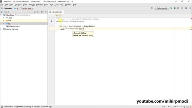#319 Kotlin Tutorial | Arraylist смотреть онлайн