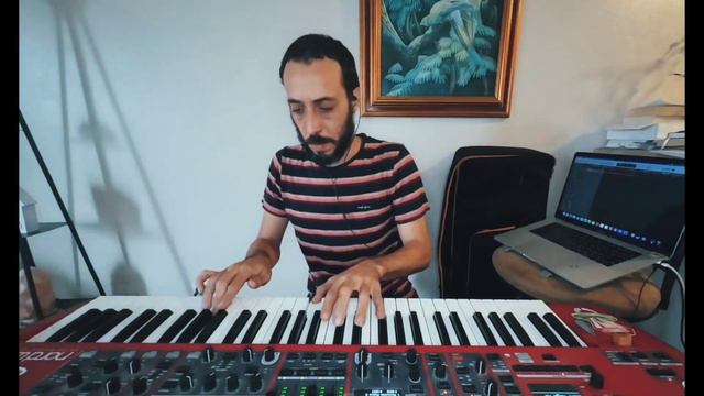 Music Composer Synth Improvisation - Piano, Choir & Arpeggiator | Nord Wave 2 смотреть онлайн