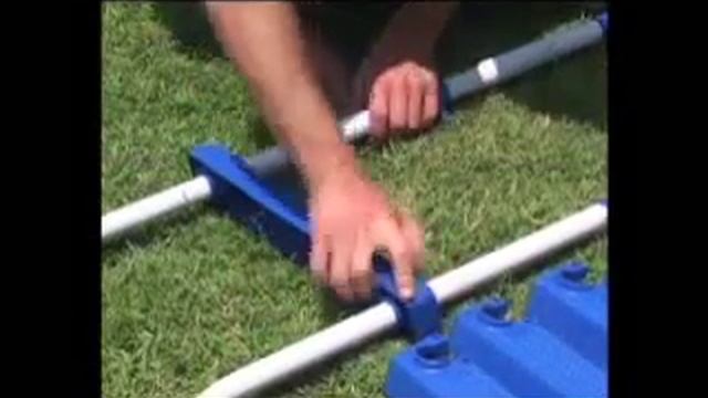 Установка лестницы для бассейнов Intex