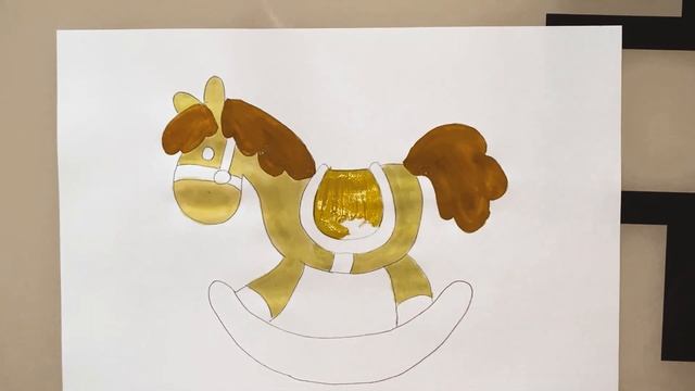 How to draw a horse for kids is easy and simple/Как нарисовать лошадку для детей легко и просто смотреть онлайн