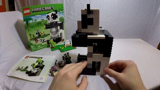 Lego Minecraft 21245 The Panda Haven Review смотреть онлайн