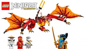 FABULOUS!  LEGO Ninjago  71753  Fire Dragon Attack  SPEED BUILD