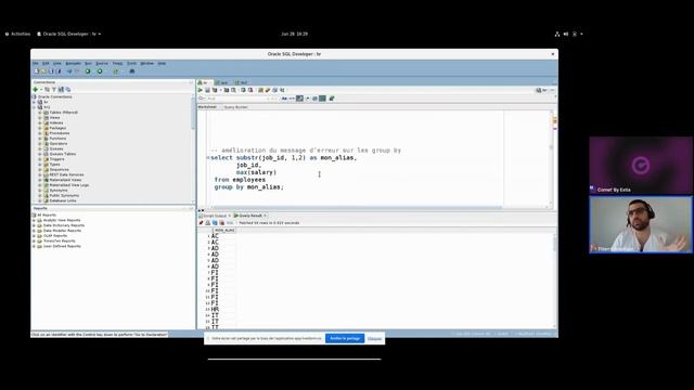 DATA : Les nouveautés SQL et PL/SQL d’Oracle 23 смотреть онлайн