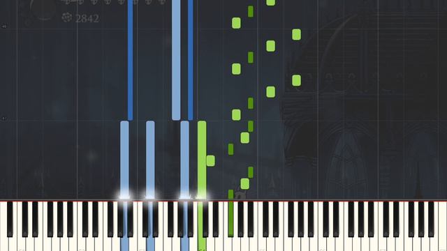 Hollow Knight - Soul Sanctum [Piano Tutorial] (Synthesia) смотреть онлайн