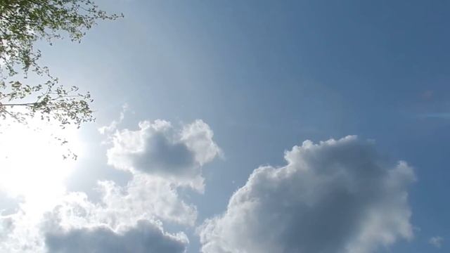 Голубая медитация. Голубое весеннее небо смотреть онлайн